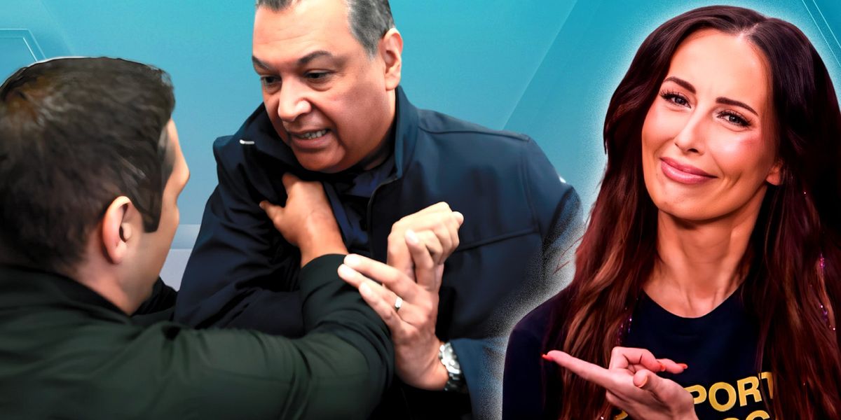 Senator HANDCUFFED for outburst during press conference Senator HANDCUFFED for outburst during press conference