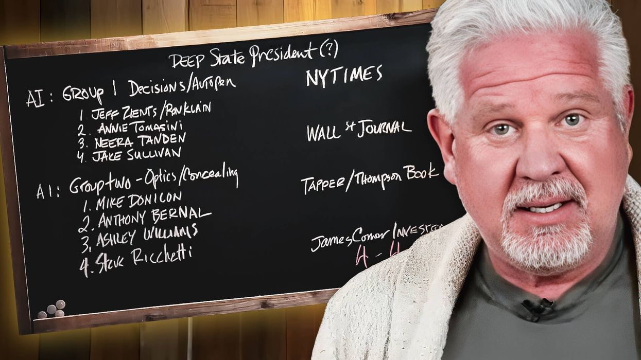 Glenn Beck asked AI to investigate Biden’s shadow presidency — you won’t believe who it named
