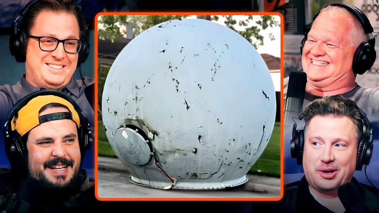Giant spaceball crash lands in Indiana — What REALLY was that thing? Giant spaceball crash lands in Indiana — What REALLY was that thing?