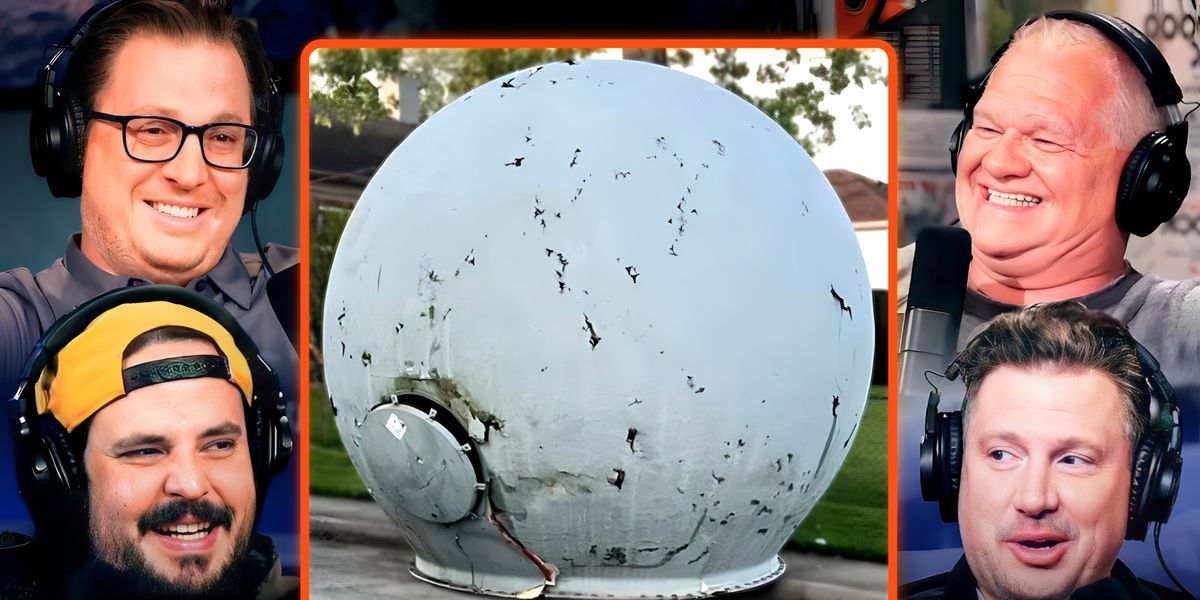 Giant spaceball crash lands in Indianapolis— What was it? Giant spaceball crash lands in Indianapolis— What was it?
