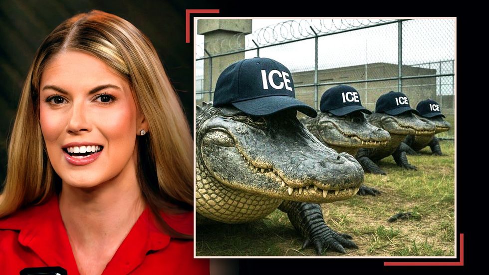 Trump visits 'Alligator Alcatraz' as liberals melt down
