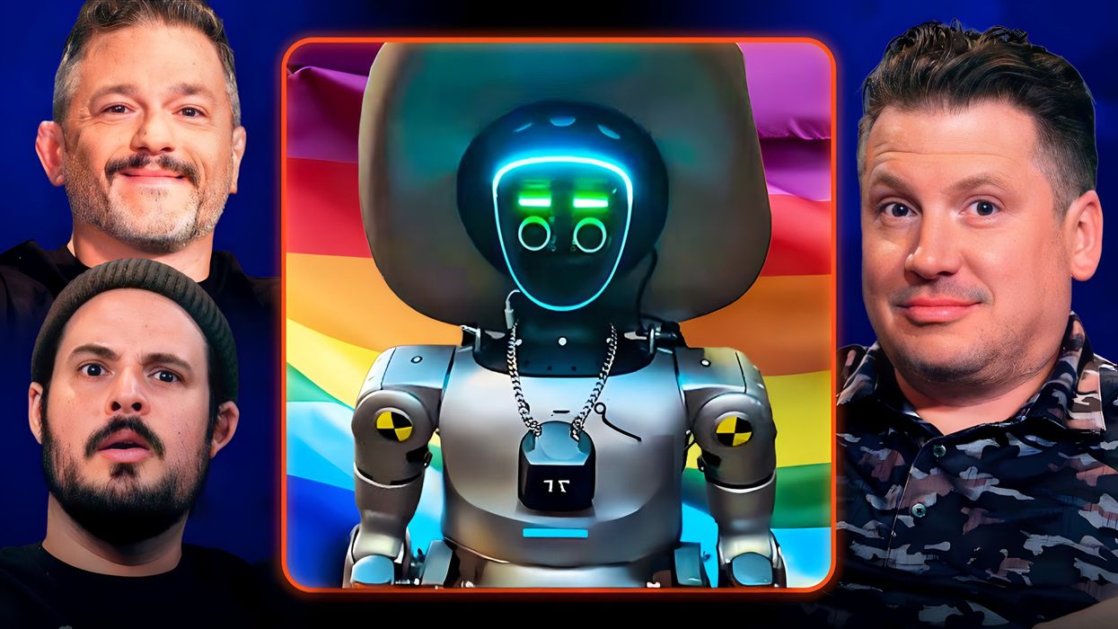 AI robots take over major cities — and some of them are gay