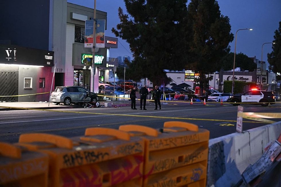 'Chaotic scene': Vehicle rampage at LA nightclub leaves dozens hurt, suspect shot