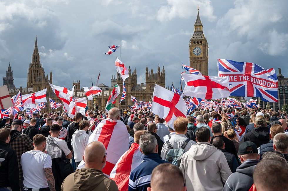 Unite the kingdom: Tommy Robinson leads historic 100,000-strong march to save Britain