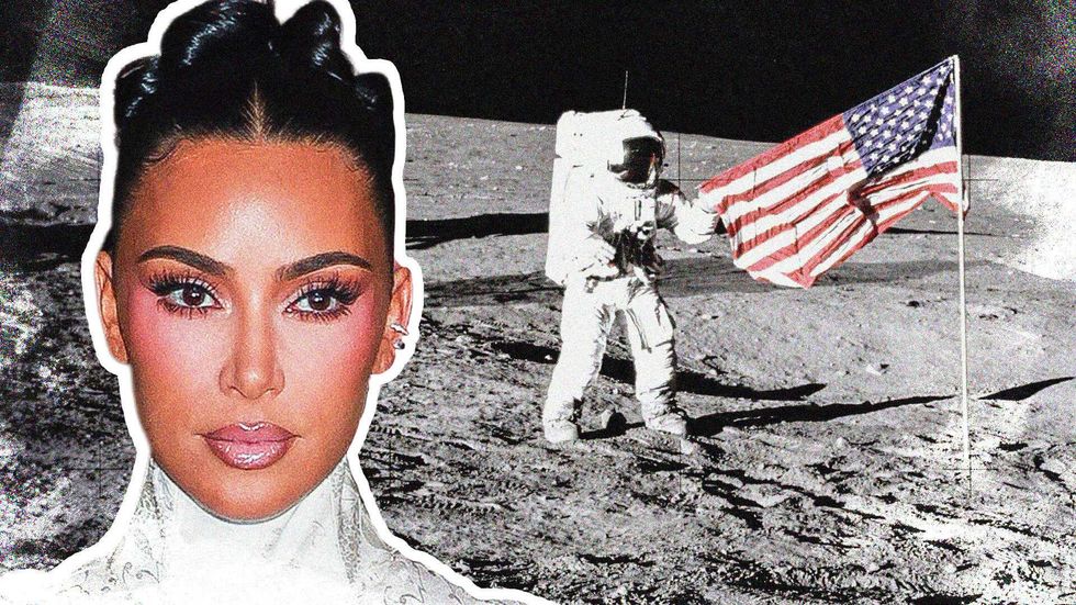 Kim Kardashian claims moon landing was ‘FAKE’