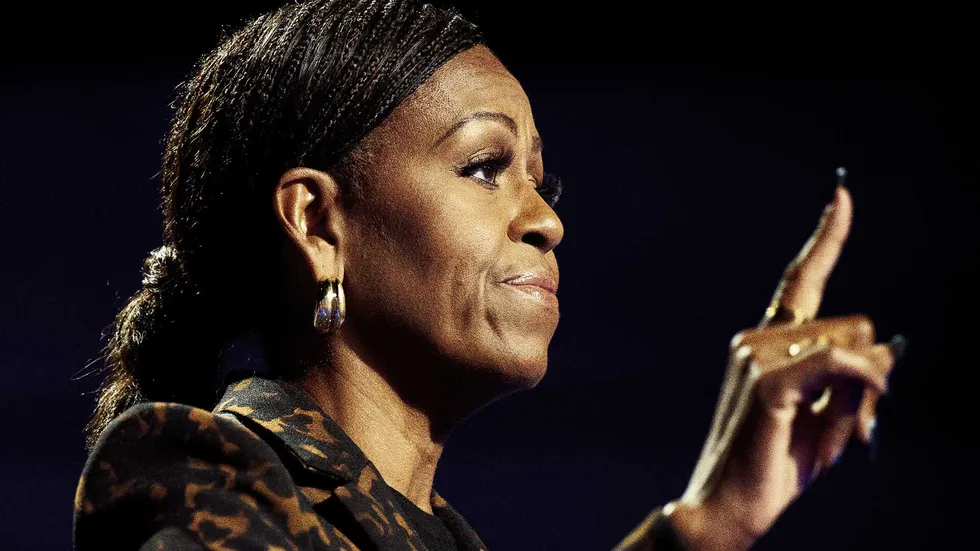 ‘Don’t touch it’: Michelle Obama tells white folks to ‘get out of’ black women’s hair