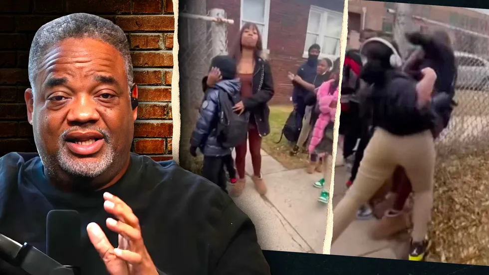 Pregnant mom and son brutally beaten outside Chicago school