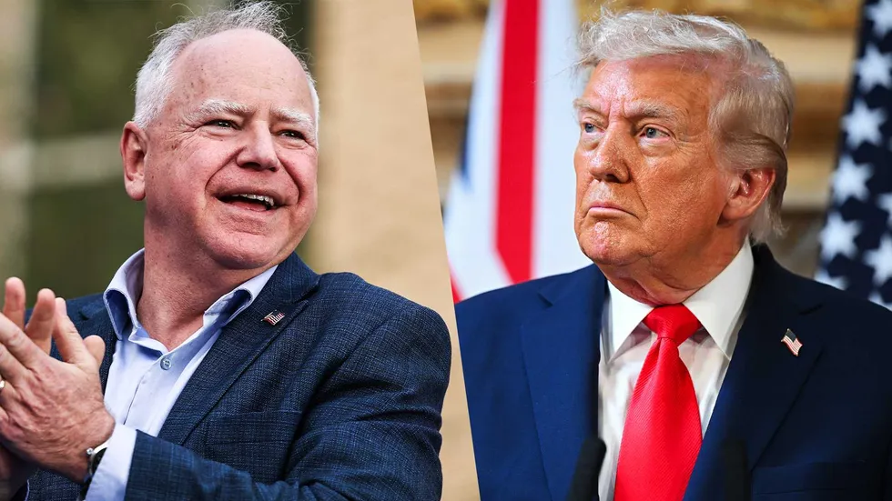 'There's something wrong with him': Trump doubles down on Tim Walz insult