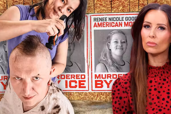 Protesters stand with Renee Good by repeating their bizarre ritual from Trump’s 2024 victory