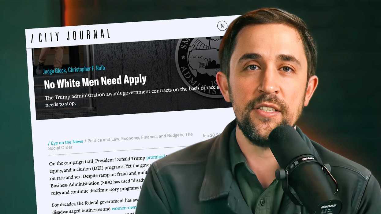 Christopher Rufo drops bombshell report on $26B ‘No White Men’ program — Trump SBA issues quick response