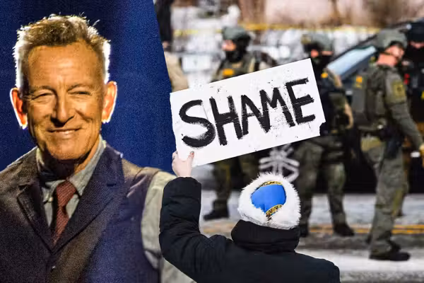 Springsteen's new anti-ICE protest song is so hilariously bad, it makes Bon Jovi's vaccine hug anthem sound like a masterpiece
