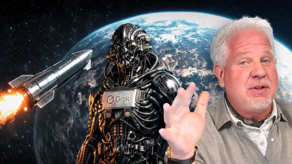 Elon Musk marries SpaceX to xAI — Glenn Beck warns: Earth’s skies are about to change forever