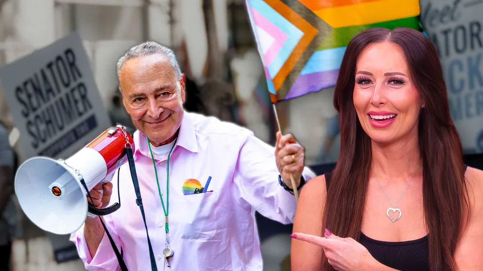 ‘An effing disgrace’: Schumer introduces bill to protect Pride flag nationwide