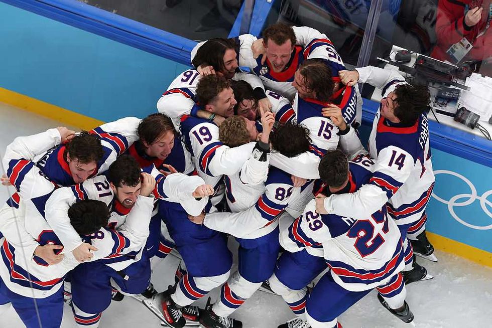 'LOTS OF WINNING!!!' Trump praises America's historic hockey victory at Winter Olympics