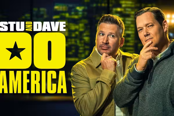 Twice the laughs, zero filter: ‘Stu and Dave Do America’ premieres April 6