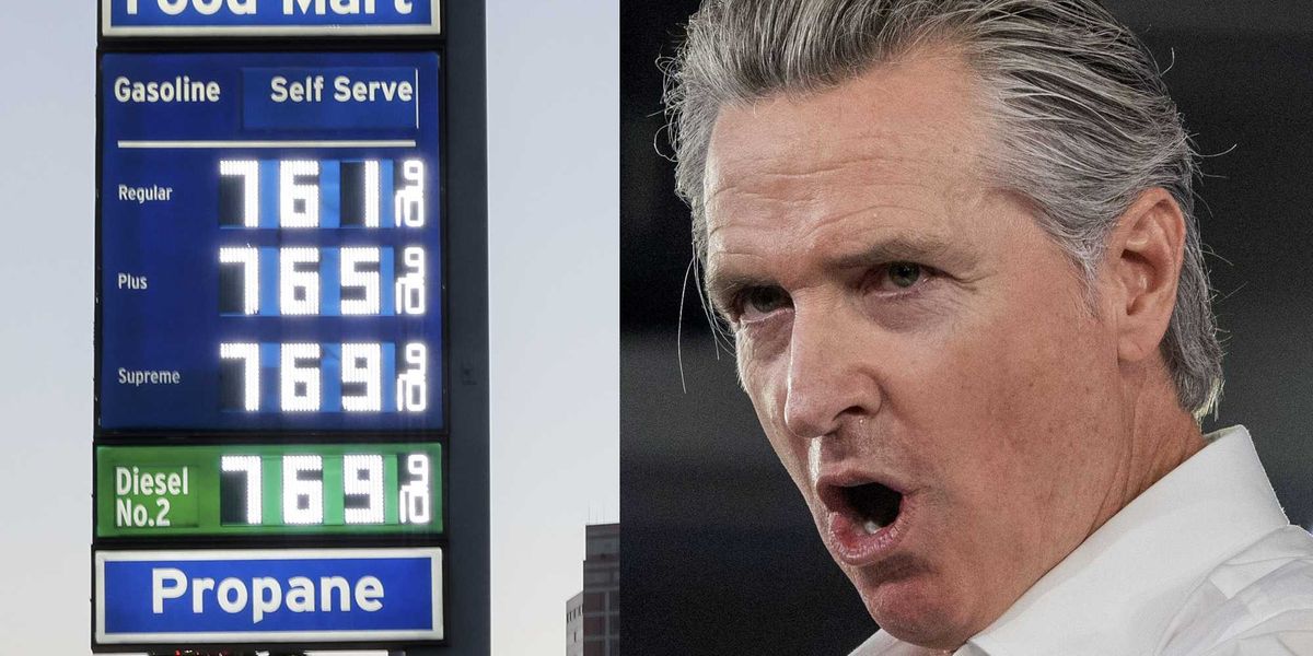Gavin Newsom tries to blame gas companies for high gas prices — and gets NUKED by community note