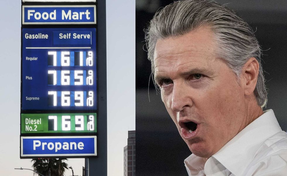Gavin Newsom tries to blame gas companies for high gas prices — and gets NUKED by community note