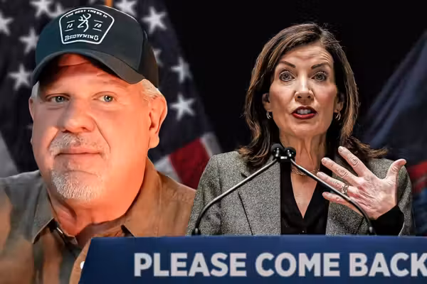 WATCH: Glenn Beck ruthlessly mocks Kathy Hochul for begging ex-New Yorkers to return and fund her social programs