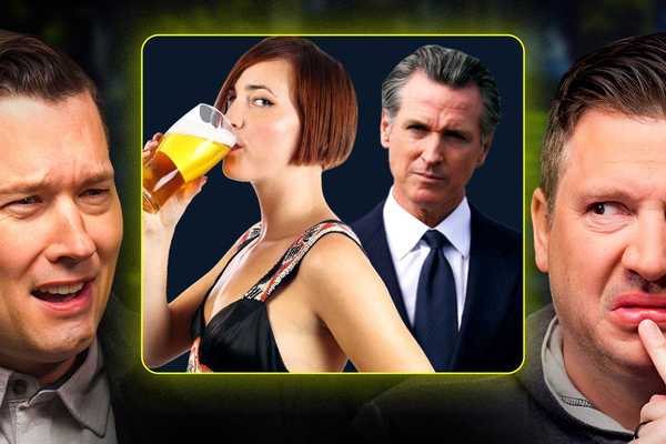 VIRAL resurfaced footage: Newsom throws tantrum after reporter asks him about giving alcohol to his 19-year-old girlfriend