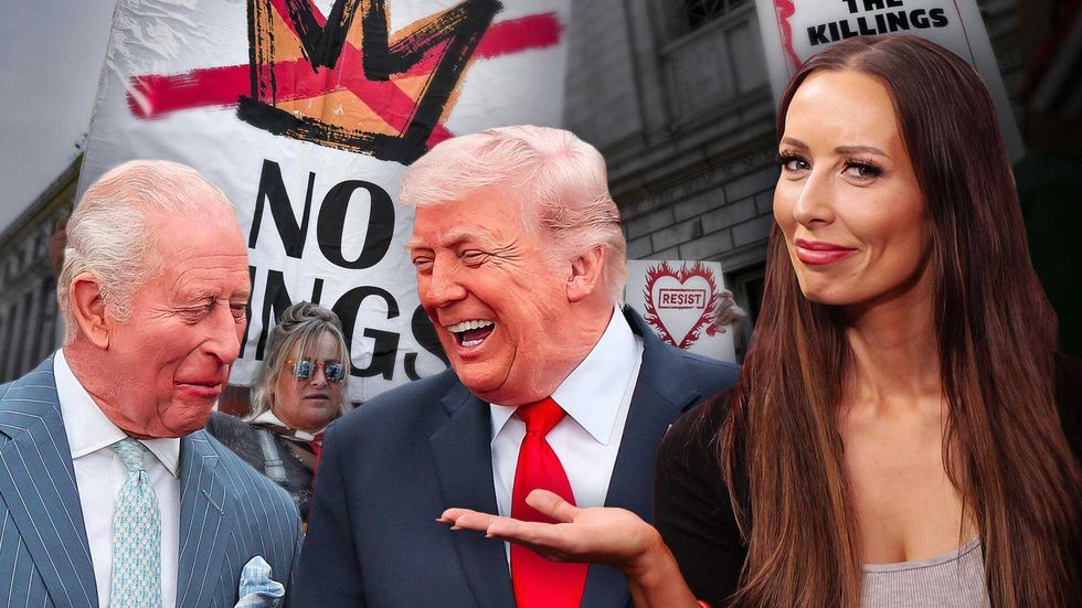 What happened to No Kings? Sara Gonzales questions the left's embrace of King Charles' White House visit