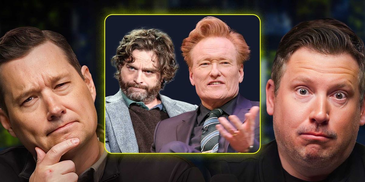 Conan O’Brien and Zach Galifianakis take on Trump-era comedy: 'You've now put down your best weapon, which is being funny'