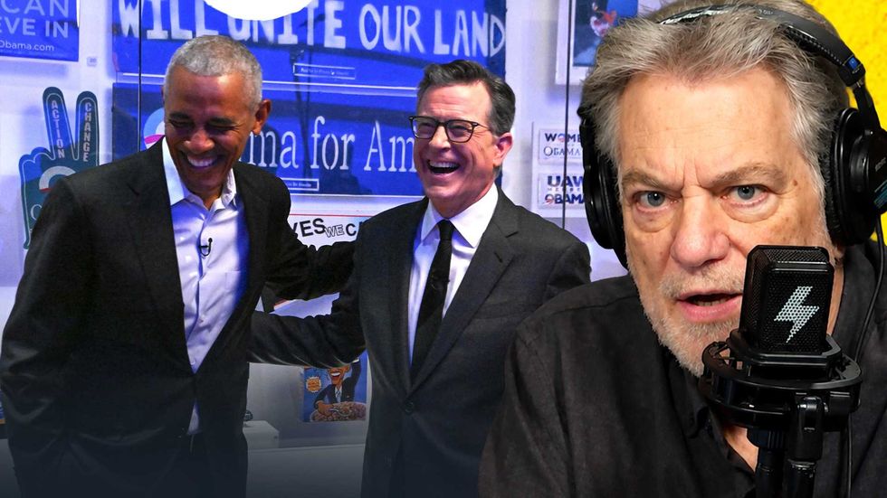 Obama’s Colbert ‘fake applause’ interview goes off the rails with ‘little green men’ denial