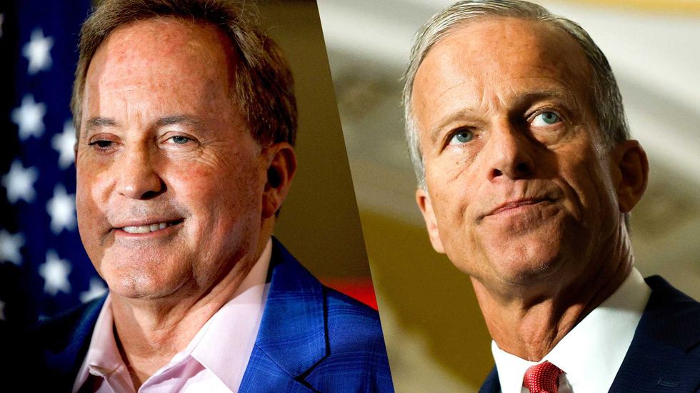 ‘The last nail in Cornyn’s political coffin’: John Thune MELTS DOWN after Trump backs Ken Paxton