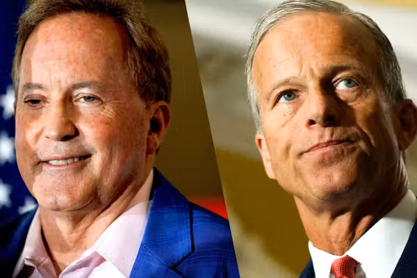 ‘The last nail in Cornyn’s political coffin’: John Thune MELTS DOWN after Trump backs Ken Paxton