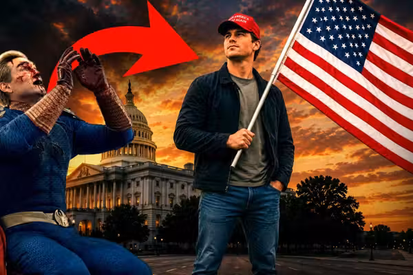 Right-wing patriots steal Trump villain "Homelander" from leftist creators