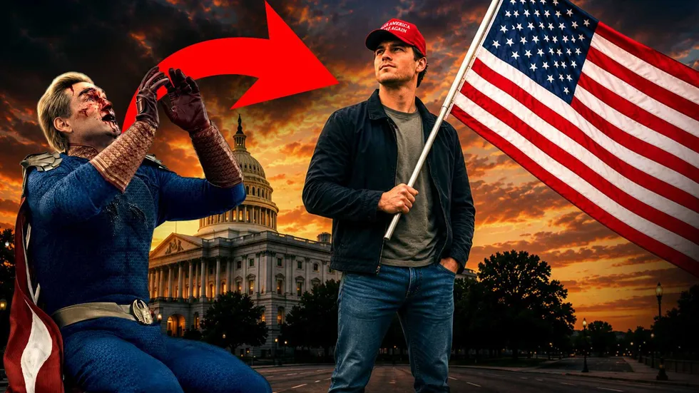 Right-wing patriots steal Trump villain "Homelander" from leftist creators