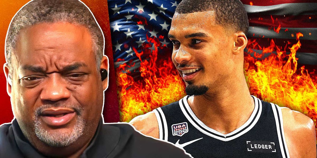 Whitlock blasts Victor Wembanyama for flagrantly disrespecting national anthem in NBA finals