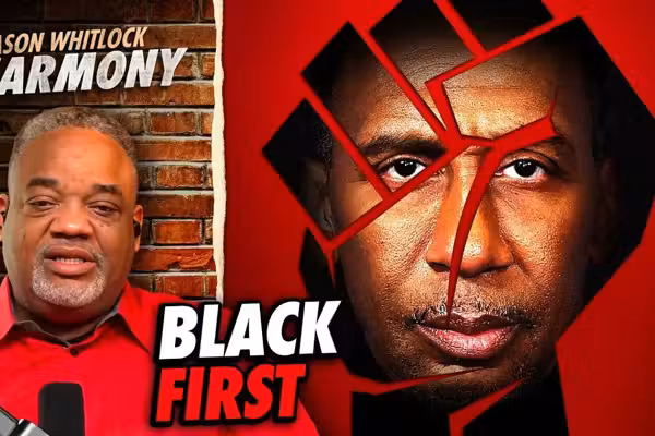 Stephen A. Smith defends the 'black first' identity destroying black Americans