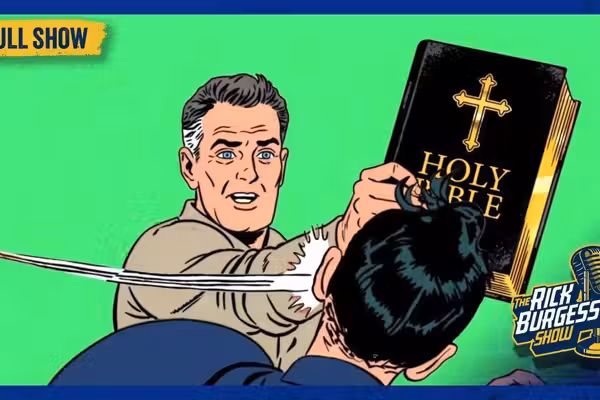 Was Louisiana pastor arrested for beating his threatening neighbor justified? Rick Burgess weighs in.