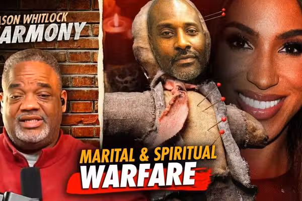 Jason Whitlock and pastors discuss Marcellus Wiley's ugly divorce: Voodoo spells, occult, biblical grounds for divorce