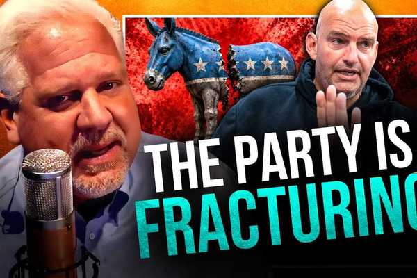 Glenn Beck shocked as John Fetterman threatens Democrats over anti-Israel stance