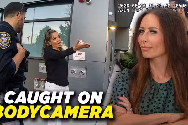 WATCH: Sunny Hostin caught on body cam using 'federal prosecutor' privilege to shield Ivy League son from trespassing citation