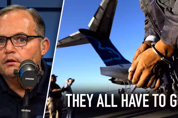 ‘One man’s mass is another man’s meh’: Steve Deace questions whether 1 million deportations is really enough