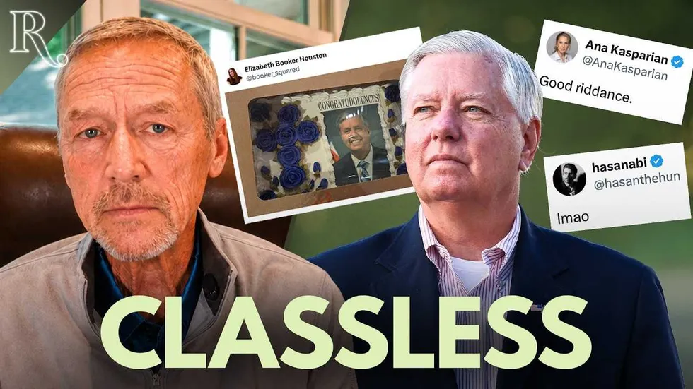 If they mocked Lindsey Graham’s death, why would they accept you?
