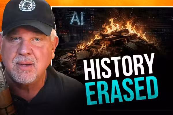 Glenn Beck ‘outraged’: AI company secretly bought and SHREDDED millions of books — including rare ones