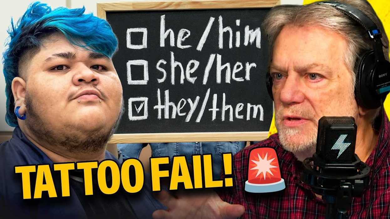 WATCH: Rosie O'Donnell got A TATTOO of her child’s pronouns. Then INSTANTLY messed it up.