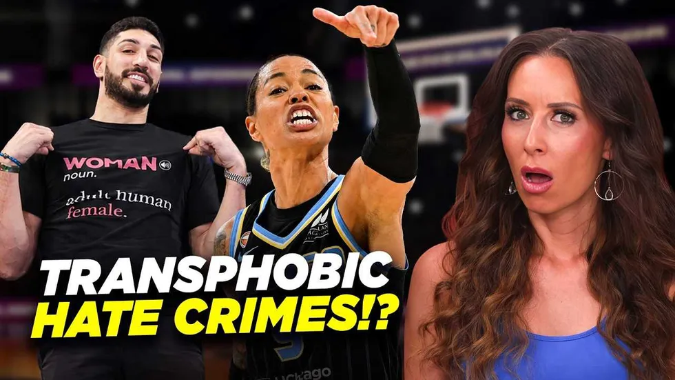 Enes Kanter Freedom wears 'adult human female' shirt to WNBA game — gets kicked out