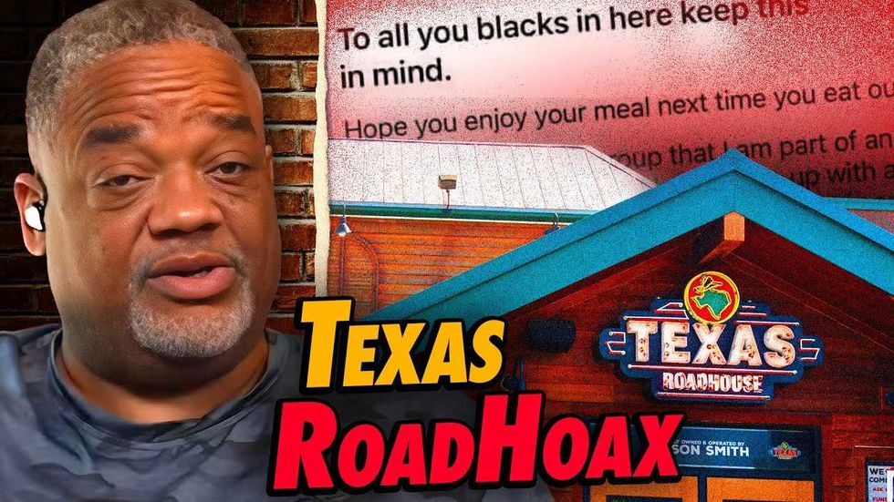 Texas Roadhouse hoax: More proof race baiters need 'a villain on the clock'