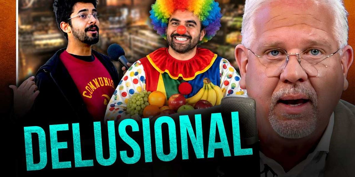 Glenn Beck reacts to a Mamdani follower's IDIOTIC grocery store plot (it's worse than you think)