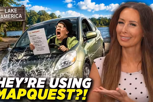 Trump broke liberals so bad, they're using MapQuest now