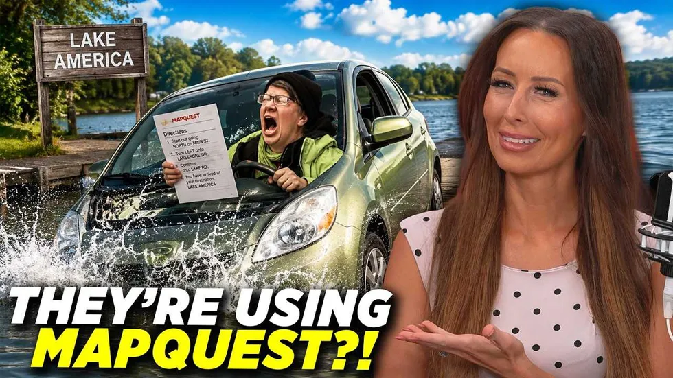 Trump broke liberals so bad, they're using MapQuest now