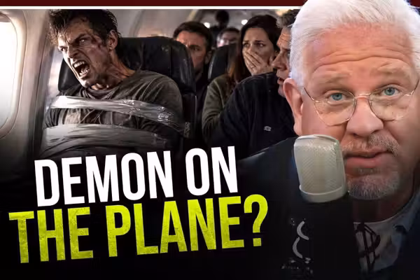 ‘Flight from hell’: Seatmate of duct-taped American Airlines passenger tells Glenn Beck the FULL story