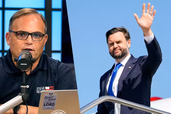 JD Vance tells Steve Deace the creepy reason James Talarico disturbs him: ‘I don’t know what this guy is up to’