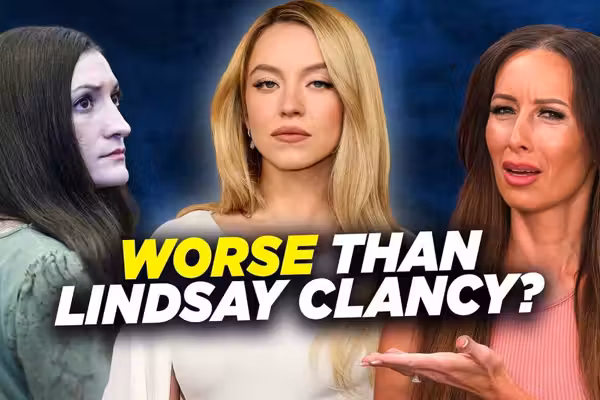 Liberal women are now arguing Sydney Sweeney’s nude ad is worse than Lindsay Clancy