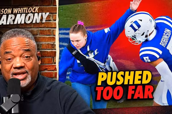 Jason Whitlock: Duke football player apologized for swatting trainer’s arm — so where’s her apology?