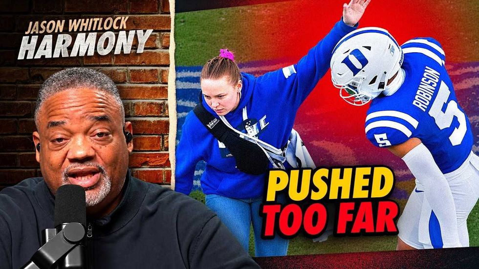 Jason Whitlock: Duke football player apologized for swatting trainer’s arm — so where’s her apology?
